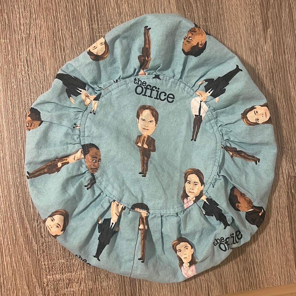 The office scrub cap